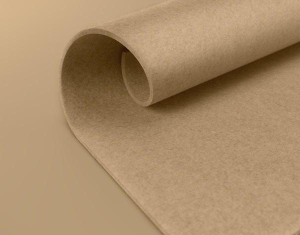 Rewind dilour sustainable beige carpet partly rolled up on the floor