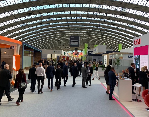Rewind event carpet at Sibos - RAI Amsterdam